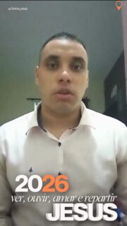 2026
VER, OUVIR, AMAR E REPARTIR JESUS

FIQUE POR DENTRO

Junte-se a mim na leitura de Ver Jesus

http://bible.com/r/H06