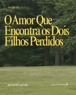 📖 O AMOR QUE ENCONTRA OS DOIS FILHOS PERDIDOS
​Nesta semana, estamos aprofundando nossa série "Em Todos os Corações" em um dos textos mais revolucionários de Jesus: a famosa Parábola do Filho Pródigo. Mas, afinal, o que estava no fundo de toda a história? Não apenas erros isolados, mas um amor desordenado. Tanto a rebeldia visível quanto a religiosidade invisível revelam o mesmo problema: o desejo pelas coisas do Pai, sem querer o Pai.
​Ambos os filhos estavam perdidos. E ambos precisavam ser encontrados pelo mesmo amor.
​✨ O que aprendemos com o Pai da parábola?
​Ele absorve o custo: O pai divide sua vida (o seu bios) e respeita a nossa liberdade, absorvendo o peso da nossa rebeldia com os olhos na estrada.
​Ele corre ao nosso encontro: Quando voltamos, a lógica do mérito é atropelada pela graça. Ele não espera sermos dignos; Ele corre, abraça, restitui nossa identidade (com o anel, a roupa e as sandálias) e promove uma festa.
​Ele é o próprio Cristo: Jesus não está apenas contando uma história, Ele é Aquele que sai à procura do perdido e corre estrada abaixo para nos abraçar.
​💭 Para reflexão hoje:
Com qual dos dois filhos você mais se identifica no momento? Com o que fugiu para longe ou com o que está em casa, mas vive uma relação fria e transacional com Deus?
​🙏 Para prática:
Renuncie hoje à tentativa de "comprar" o favor divino com suas obras. Aceite o convite do Pai e entre na festa da Sua graça!
​Deixe seu "Amém" nos comentários ou compartilhe com alguém que precisa lembrar do amor do Pai hoje. 👇
​#EmTodosOsCorações #ParábolaDoPródigo #AmorDeDeus #Graça #Igreja ReflexãoDiária