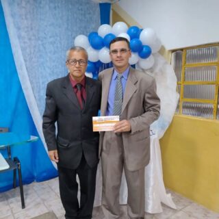 Celebramos hoje o aniversário do Dirigente Lucas Carlos de Assis ao lado da esposa Tais.

18/08/2026
AS BELÉM PINDA RODEIO

PROVÉRBIOS 21.21
Saúde e paz 
Parabéns 

AGRADECEMOS ao Ev Luis Antônio, Dirigente da AD BELÉM PINDA CRUZ PEQUENA, nos representar neste ato.

Também agradecemos a presença do Assessor Legislativo Ev Gessé Jr, representando o Vereador e Presidente da Câmara Municipal Marco Mayor.

Pastor Euclides Vaz Junior e irmã Licinha