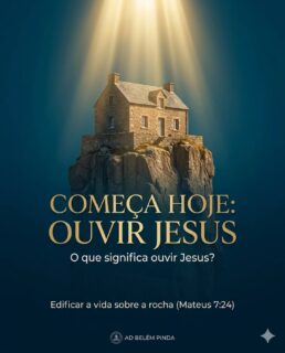 Hoje iniciamos um novo tempo em nossa igreja! 📖✨ Durante os próximos três meses, nosso foco será OUVIR JESUS.
​Não se trata apenas de escutar, mas de edificar nossa vida sobre a rocha através da prática da Palavra. Acompanhe nosso cronograma e prepare seu coração para o que Deus tem a dizer à família AD Belém Pinda. 
​📍 Participe dos cultos e acompanhe o devocional diário no YouVersion!
​#OuvirJesus #ADBelemPinda #Discipulado2026 #PalavraDeDeus #Pindamonhangaba